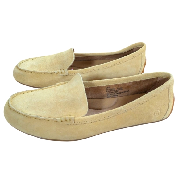 Born Suede Driving Moccasins Size 8.5 - Picture 1 of 10